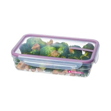 Imagem de Sanremo - Pote Plástico Hermético de 1,6 Litros e Tampa com Travas, Linha Freshy