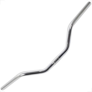 Imagem de Guidão Guidon Guidom Para Bicicleta Bike Passeio Tropical Poti Expandido Aço Cromado