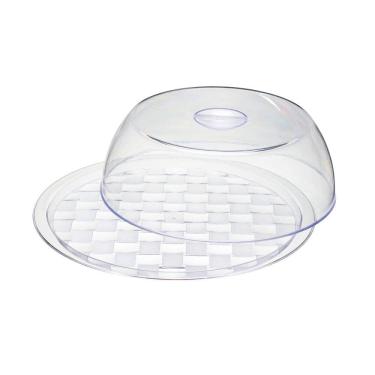 Imagem de Porta Bolo GG Cristal Com Tampa 33cm