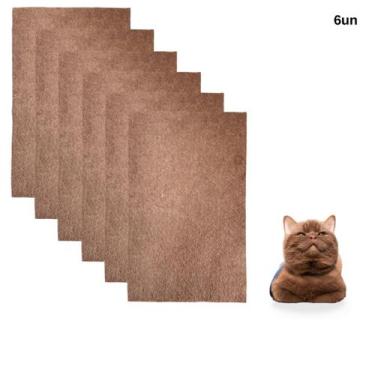 Imagem de Kit arranhador gato protetor de sofa carpete adesivo brinquedo pet ant