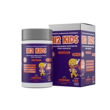 Imagem de Vitamina B12 Kids 280mg 60Comprimidos Mastigáveis - FORTLIFE
