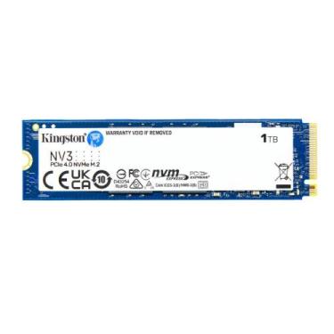 Imagem de SSD M.2 1TB Kingston - NVMe PCIe 4.0 - Leitura 6000MB/s - Gravação 400