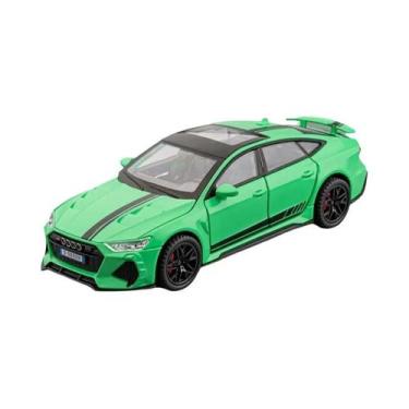 Imagem de Carro Esportivo RS7 De Liga Metálica, Escala 1:32, Com Som E Luz, Brin