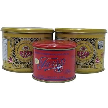 Imagem de Kit Manteiga Mineira Real 500g, 2 Latas + Manteiga Turvo 200g, 1 Lata