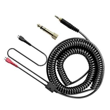 Imagem de 1 x cabo extra enrolado de cobre sem oxigênio para Sennheiser (HD 25-sp HD 222 HD 224 HD 230 HD 250 HD 250 Linear II HD 414 HD 414 SL) B