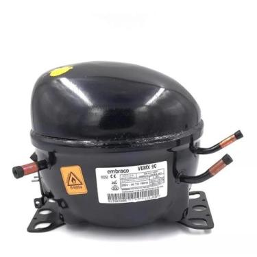 Imagem de Compressor de Geladeira 1 5 R600A Bivolt Inverter - Embraco
