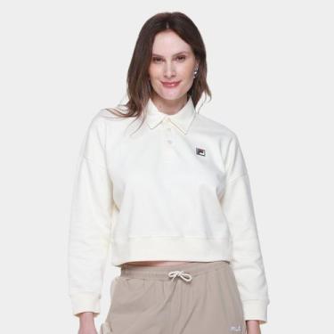 Imagem de Moletom Fila Sportstyle F-Box Feminino, Off white, GG