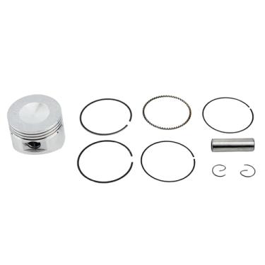 Imagem de PowerMotor Kit de reconstrução de anel de pistão de 52,4 mm para motor horizontal de 4 tempos 1P52FMH 110cc ATV Dirt Pit Bike Go Karts Quad 4 Wheeler Dune Buggys motocicleta