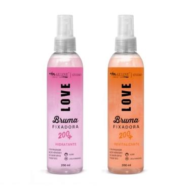Imagem de Kit Bruma Fixadora Hidratante e Revitalizante - Rotina Dia e Noite Max Love