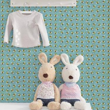 Imagem de Papel De Parede Infantil Abelhas