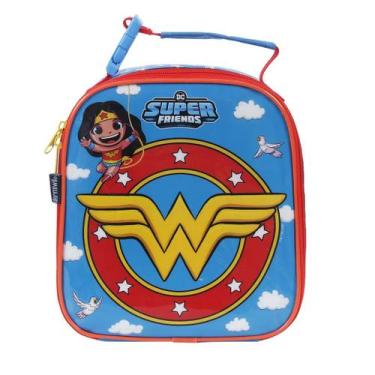 Imagem de Lancheira Soft Infantil Menina Wonder Woman DC Superfriends - DERMIWIL