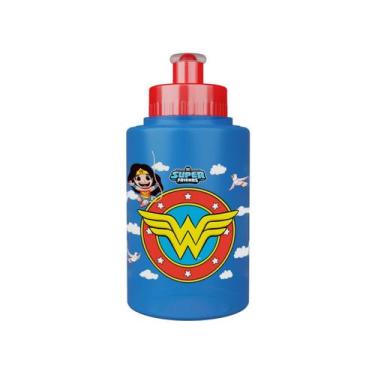 Imagem de Squeeze DC Super Friends Mulher Maravilha Infantil Menina 340ml - DERM