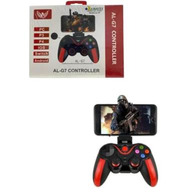 Imagem de Controle Gamepad Joystick Celular Bluetooth Android Jogos Pc Bluetooth P/Celular