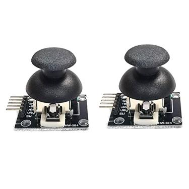 Imagem de Kiro&Seeu 2PCS Joystick Breakout Module Shield PS2 Joystick Game Controller XY Dual-axis Compatible with Ar-duino Raspberry Pi