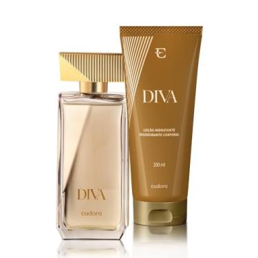 Imagem de Eudora Kit Diva: Desodorante Colônia 100ml + Loção Corporal 200ml