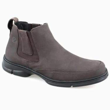 Imagem de Botina Anatomic Gel 7891 Masculino Rustico T. Moro, Rustico t, Moro, 4