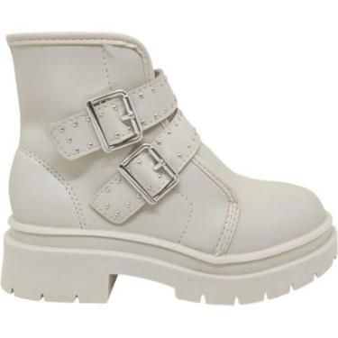 Imagem de Bota Infantil Molekinha Casual Com Fivelas Tratorado Menina-Feminino