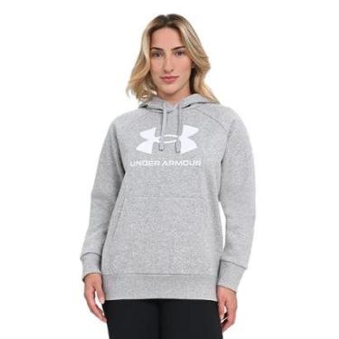 Imagem de Blusa de Moletom Feminina Under Armour Rival Fleece Big Logo-Feminino