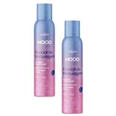 Imagem de Kit 2 Fixador De Maquiagem Spray Mood 150Ml - My Health