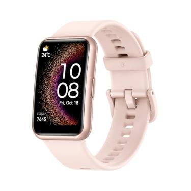 Imagem de Smartwatch, HUAWEI WATCH FIT Special Edition, Tela AMOLED FullView de 1.64", Gestão Avançada de Saúde, Relógio Smartwatch GPS, Compatível com iOS e Android, Rosa