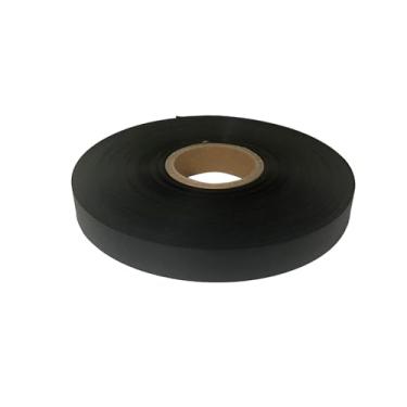 Imagem de Fancyes Fita de vedação de costura adesiva de 200 m de comprimento, seladora de costuras, para passar a ferro em tecidos revestidos de PU, jaquetas, Preto