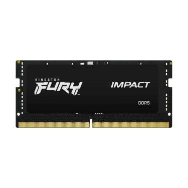 Imagem de Memória SODIMM 16GB DDR5 5600MHz Kingston Fury Impact - para Notebook - CL40 - KF556S401B-16