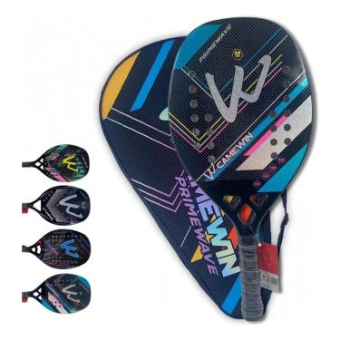 Imagem de Raquete de tênis de praia Camewin Carbon 3K Professional 320-330g