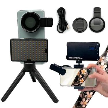 Imagem de Luz de tatuagem com lente de filtro CPL, remove luzes de vídeo de fotografia de LED para tirar fotos de tatuagem, suprimentos de equipamento de tatuagem para gravação de vídeo, TikTok, YouTube, para
