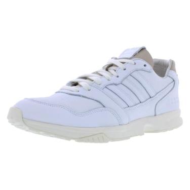 Imagem de adidas Tênis de caminhada masculino Terrex Free Hiker Gore-TEX 2.0, Core Fearless preto/carbono duro/branco puro e preto, 41