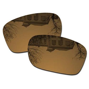 Imagem de Millersawp Lentes de substituição Holbrook OO9102 compatíveis com óculos de sol Oakley - Bronze Iridium