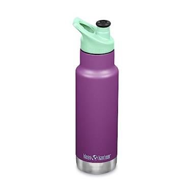 Imagem de KLEAN KANTEEN Garrafa infantil clássica com tampa esportiva de uva cintilante, 350 ml, 1 EA