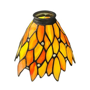 Imagem de Abajur de vitral Tiffany. HMJ6043 (laranja)