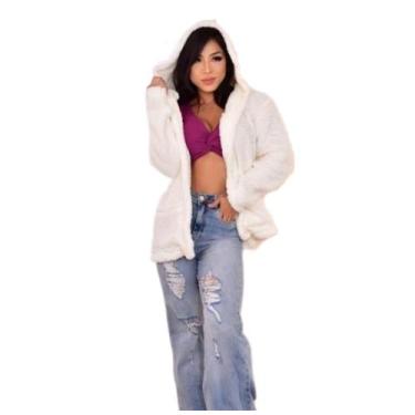 Imagem de Casaco ted branco teddy sobretudo - De uma Maria para outra