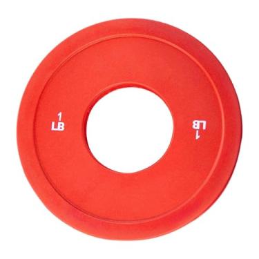 Imagem de IEUDNS Suprimentos de academia com placa de peso de 1 lb para levantamento de peso e exercícios com kettlebells