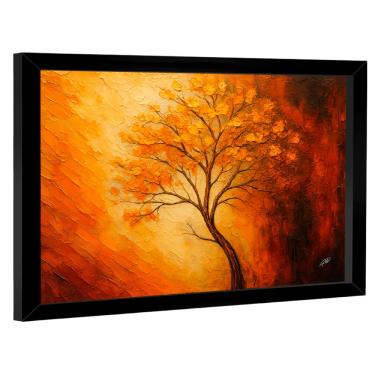 Imagem de Quadro Decorativo Árvore da Vida Espatulada