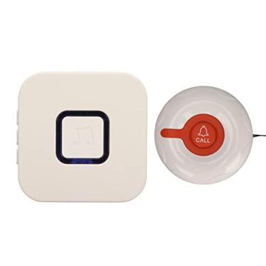 Imagem de BAFOVY Pager de Cuidador Sem Fio, 433MHz Sensitive Water Proof 1 a 1 Pager de Atenção do Paciente, de Alerta de Enfermagem para Hospital Doméstico (plugue americano)