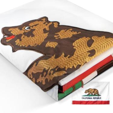 Imagem de Bandeira Anley EverStrong Series bordada na Califórnia 90x150cm