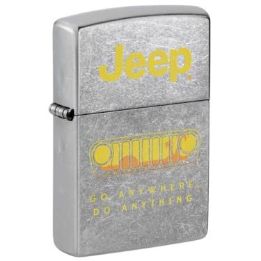 Imagem de Zippo Jeep Grille Design Street Chrome Isqueiro de bolso