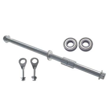 Imagem de Kit de porca de eixo de roda traseira de 325 mm com roda com rolamentos 6202rs para Coleman CT200U 196cc Off-Road Mini Bike