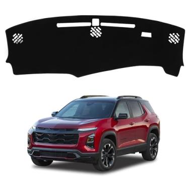 Imagem de FormiPow Capa de painel para Chevy Chevrolet Equinox 2025 2026 (não para EV), protetor de painel antiderrapante e protetor solar, bloqueio UV, almofada de painel antirreflexo