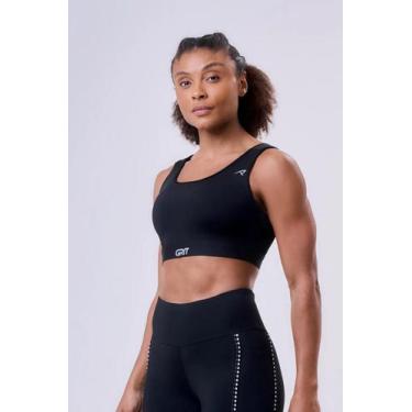 Imagem de Top Grit Bossa Ajustavel 1 Bolso Reto Ind Authen Preto, M, Preto