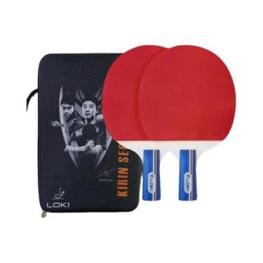Imagem de Conjunto De Raquetes De Tênis De Mesa Loki K1000 K3000 K5000 Com 2 Raq