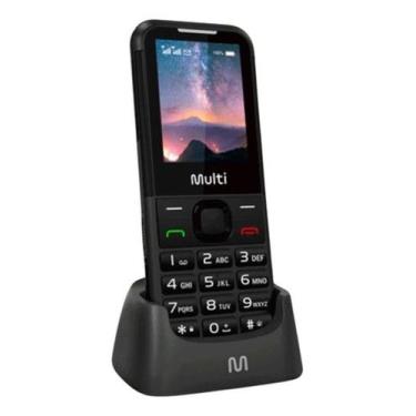 Imagem de Celular Multi Vita 4G Com Base Carregadora Botão Sos - P9225 - Multila