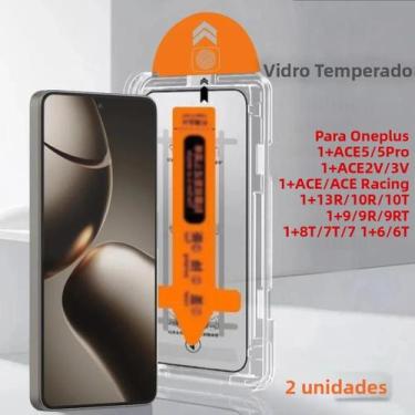 Imagem de Protetores De Tela De Vidro HD Oneplus 2PCS Com Revestimento Oleofóbic