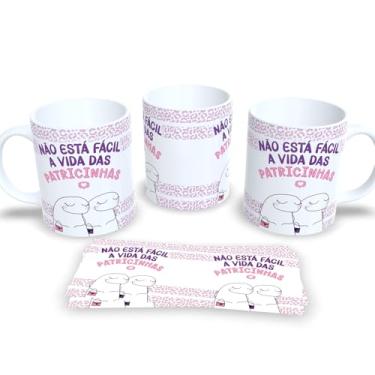 Imagem de Caneca de Porcelana com Estampa Amigas – Amizade Verdadeira (Não esta fácil a vida das patricinhas)