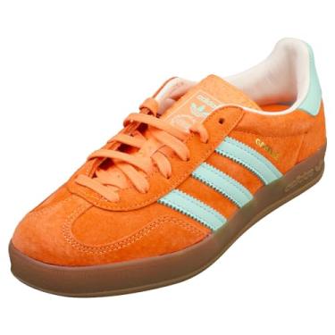 Imagem de adidas Tênis masculino Gazelle Indoor, Laranja fácil/menta clara/chiclete, 43