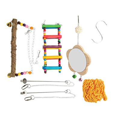 Imagem de Galinha Brinquedos de Frango Espelho de Frango Espeto de Legumes e Suporte de Frutas Brinquedos de Bicar de Frango Brinquedos de Balanço de Frango