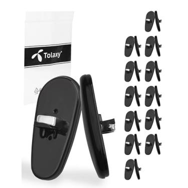Imagem de Tolaxy 12 pares de peças de nariz de silicone macio preto atualizado para óculos de sol Ray-Ban RB3604 RB3534 RB3523 RB3536 RB3549 RB3584 RB3526 RB3538 RB3558 RB3660 RB3530, protetores de nariz