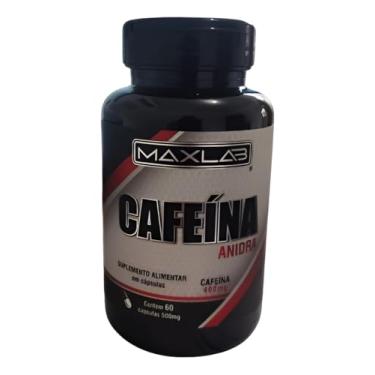 Imagem de Cafeína Anidra 400 Mg C/60 Capsulas - Maxlab Sabor Sem Sabor