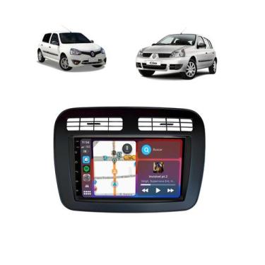 Imagem de Kit Multimídia Clio 1998 / 2016 7 Pol CarPlay AndroidAuto USB BT FM - 